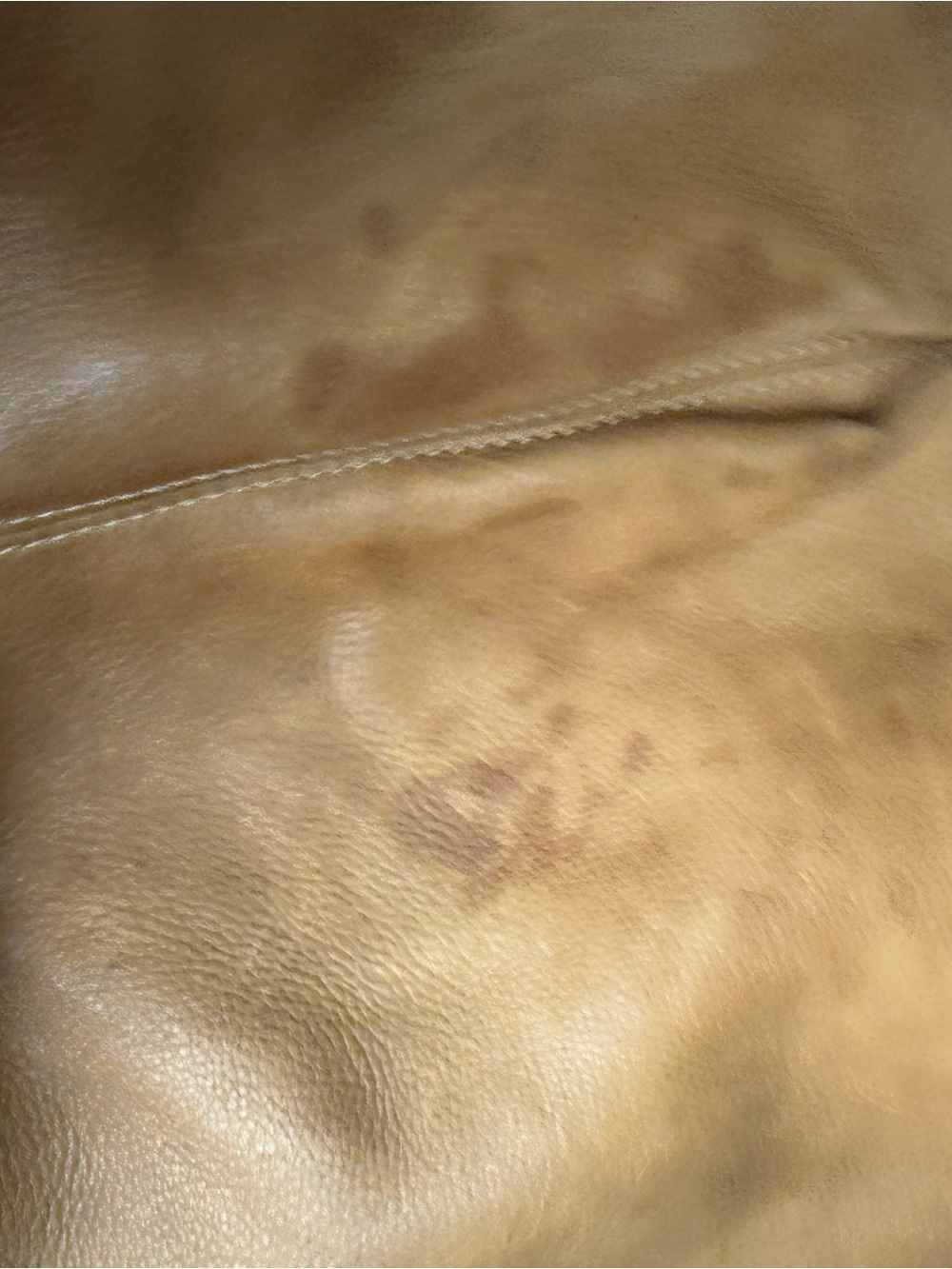 Fossil Tan Leather Bucket Bag - Picture 8 of 9